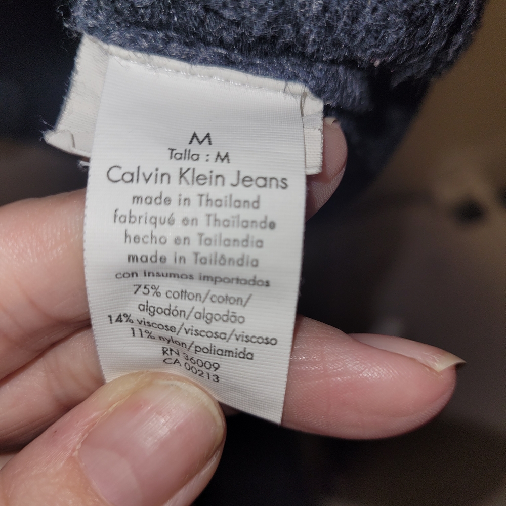 Calvin Klein Knit Top M - Picture 5 of 6